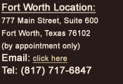 Fort Worth Office Location Information